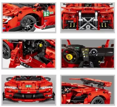 SEMBO Technical Super Car 82 Red