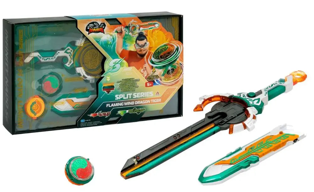 AULDEY Infinity Nado - Split Series - Flaming Wind Dragon Tiger