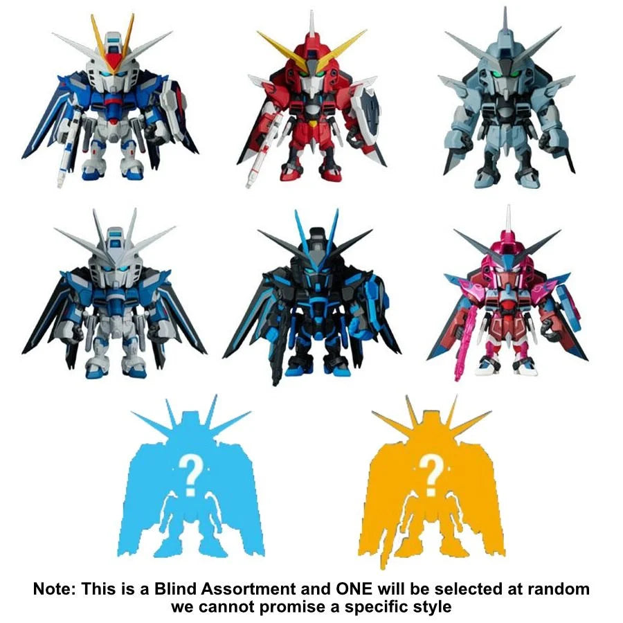 BANDAI Gundam Seed Freedom Qmsv Mini Figure Blind Box