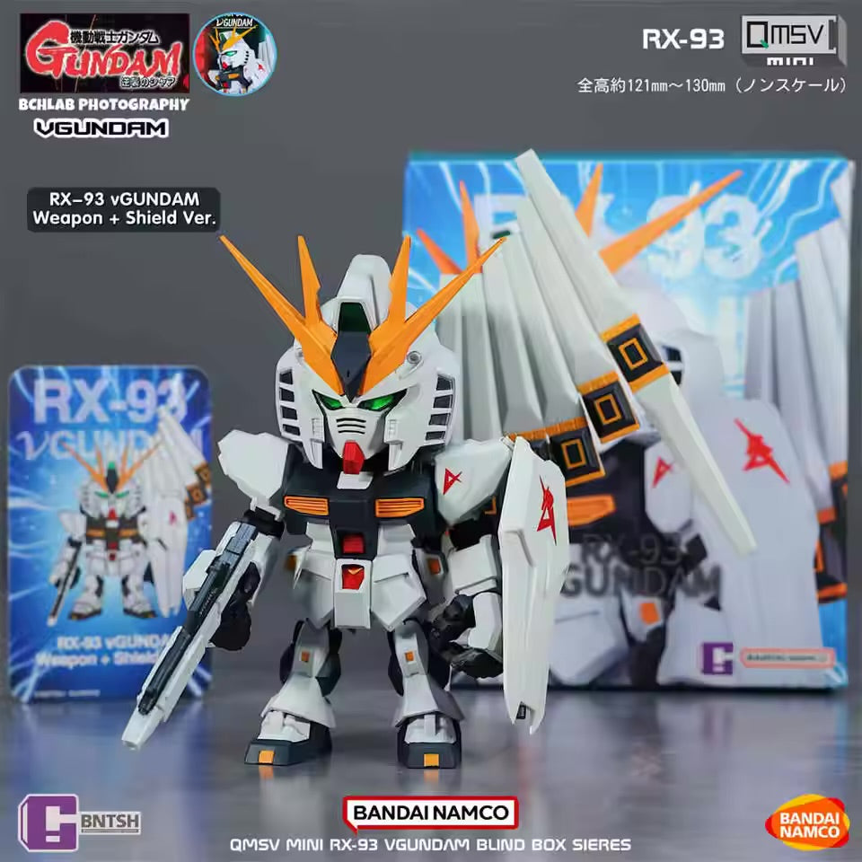 BANDAI RX-93 VGUNDAM QMSV Mini Blind Box