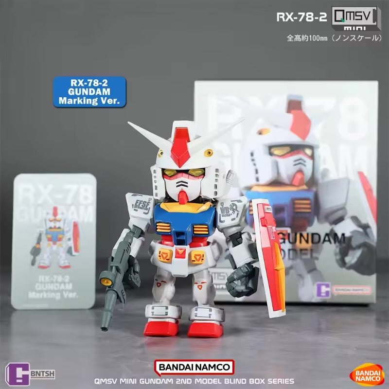 BANDAI RX-78 2nd MODEL GUNDAM QMSV Mini Blind Box