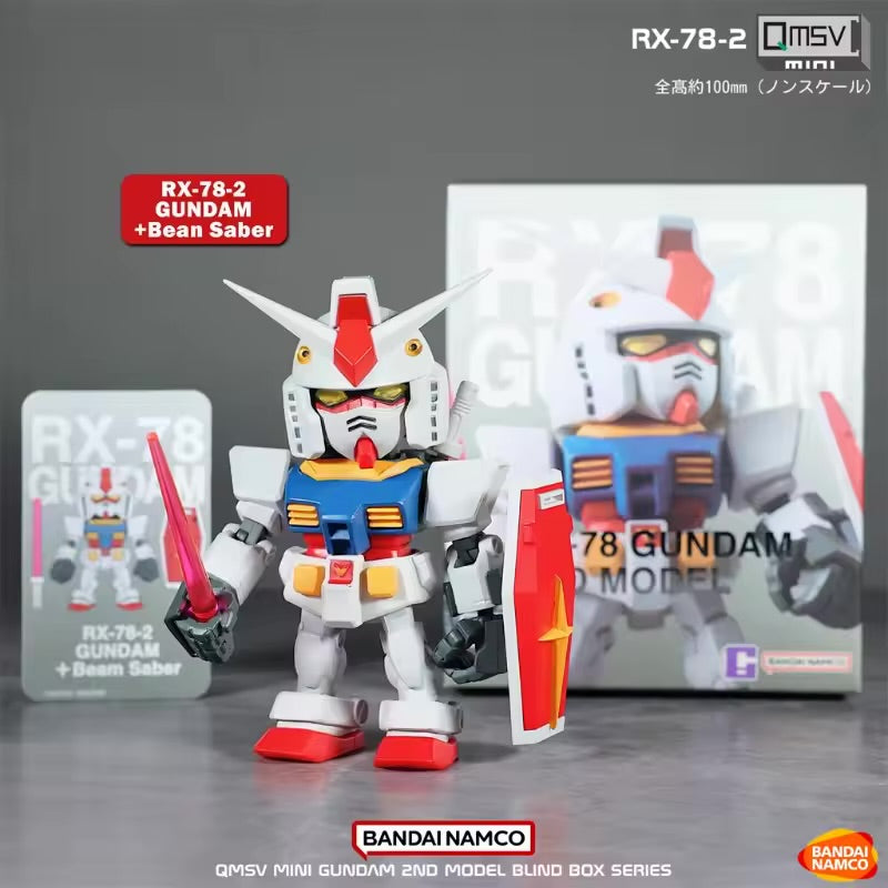 BANDAI RX-78 2nd MODEL GUNDAM QMSV Mini Blind Box