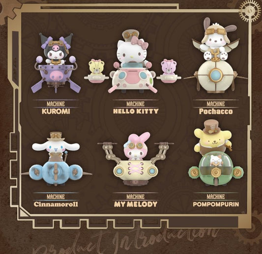 TOPTOY SANRIO Characters Steampunk Series Figures