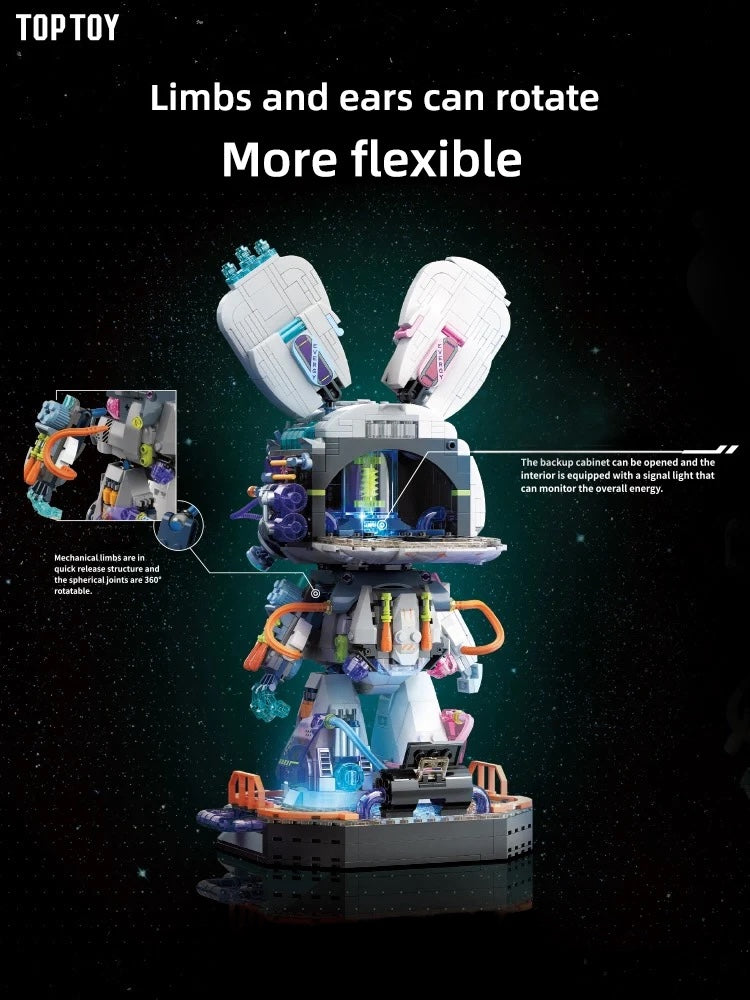 TOPTOY Mechanical Rabbit Figurine