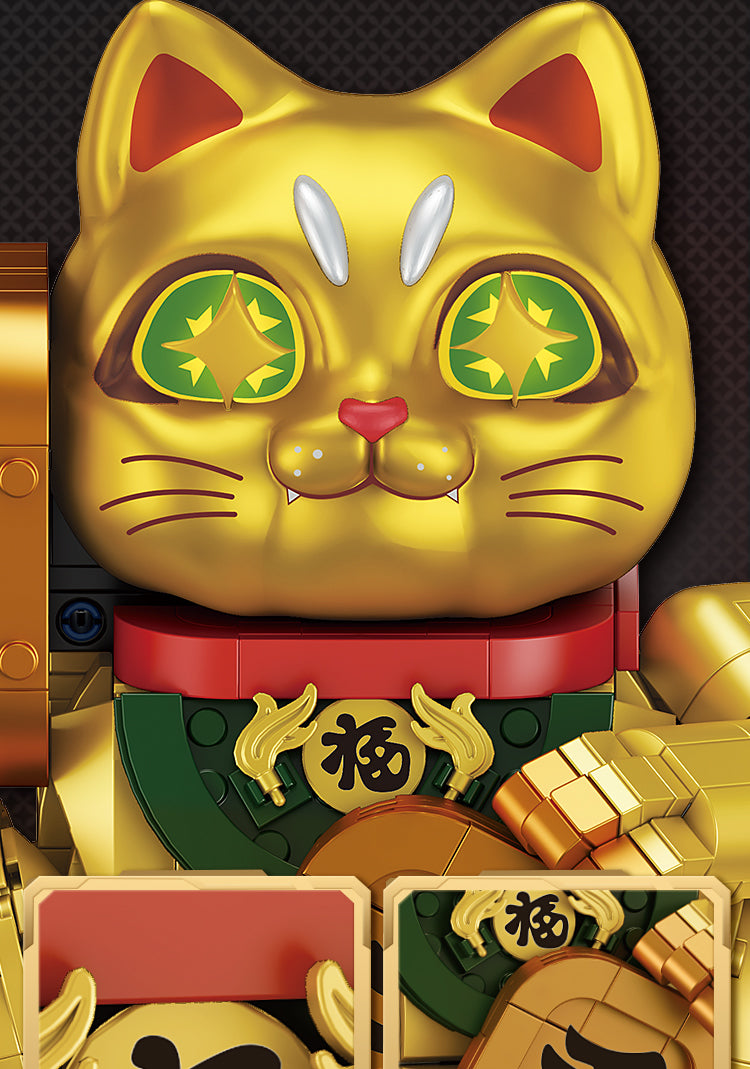 TOPTOY MECH SERIES - GOLDEN LUCKY CAT