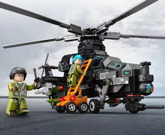 SEMBO Black Armed Helicopter