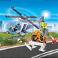 COGO Police Series - Police Helicopter & Run Away Motorcycle