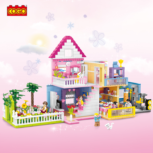 COGO 6 IN 1 Girl Play House