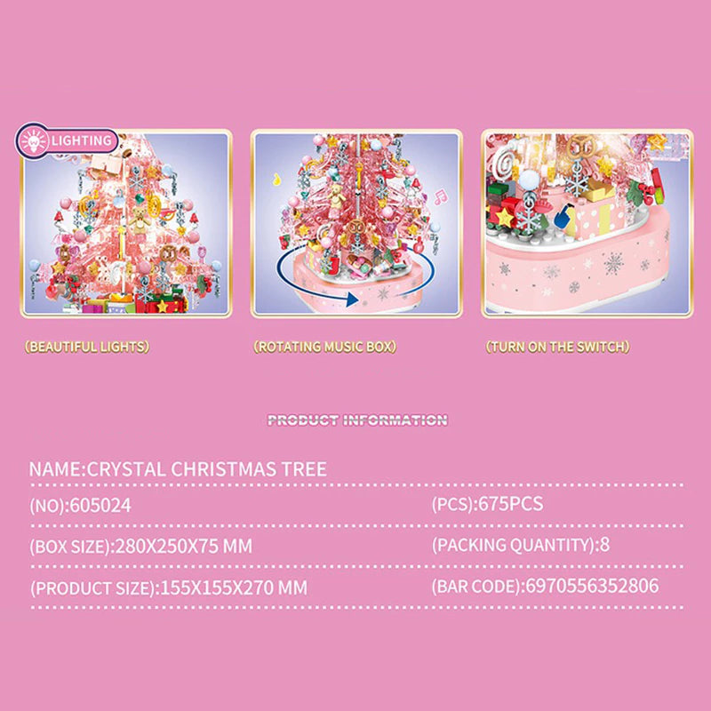 SEMBO Crystal Christmas Tree