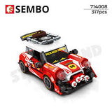 SEMBO World Famous Car Series - Red