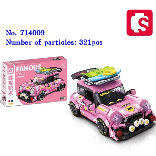 SEMBO World Famous Car Series - Pink