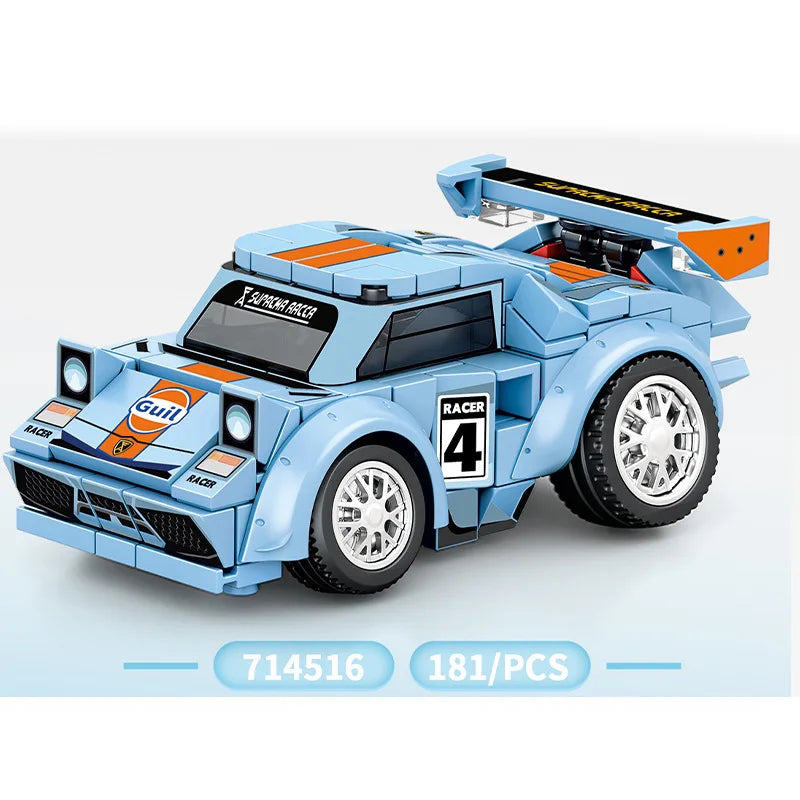 SEMBO Mini Race Cars - Blue