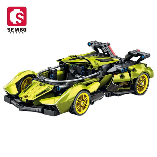 SEMBO Sport Car Series - Green 53