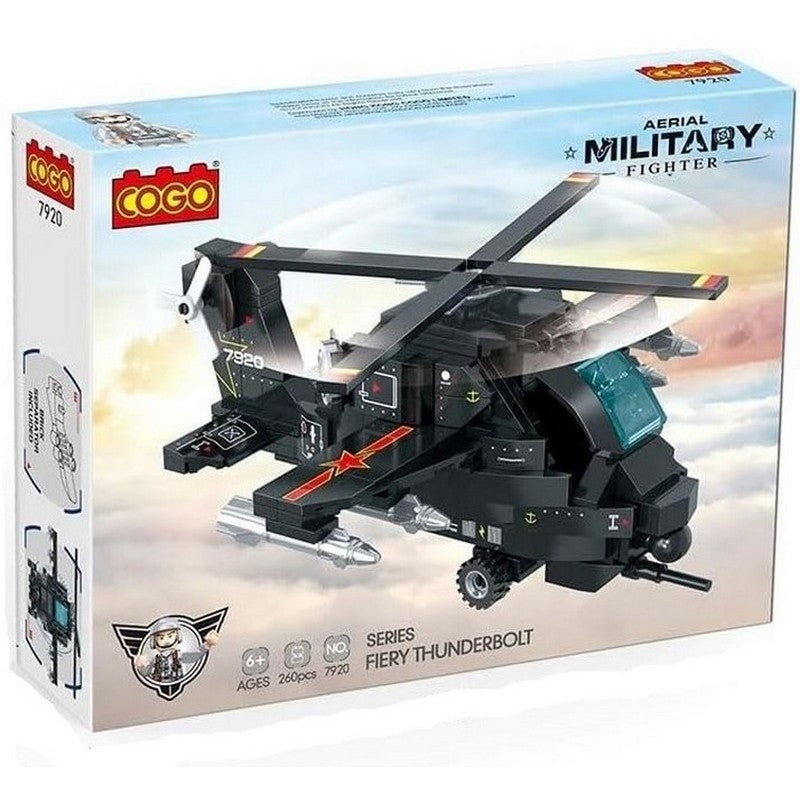 COGO Mini Military Helicopter