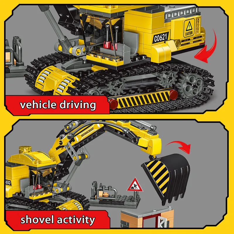 WOMA City Builder Caterpillar Excavator