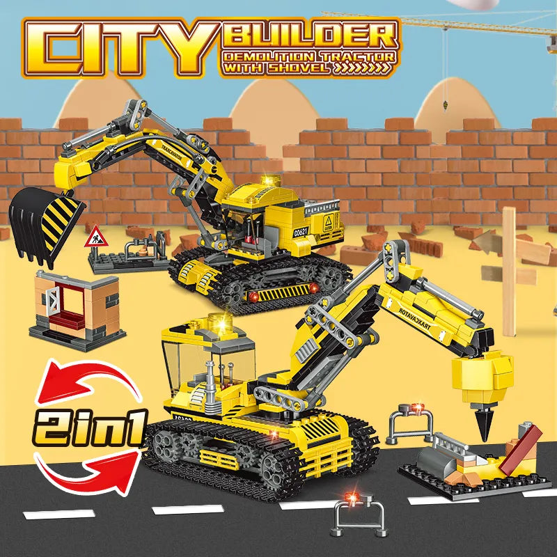 WOMA City Builder Caterpillar Excavator