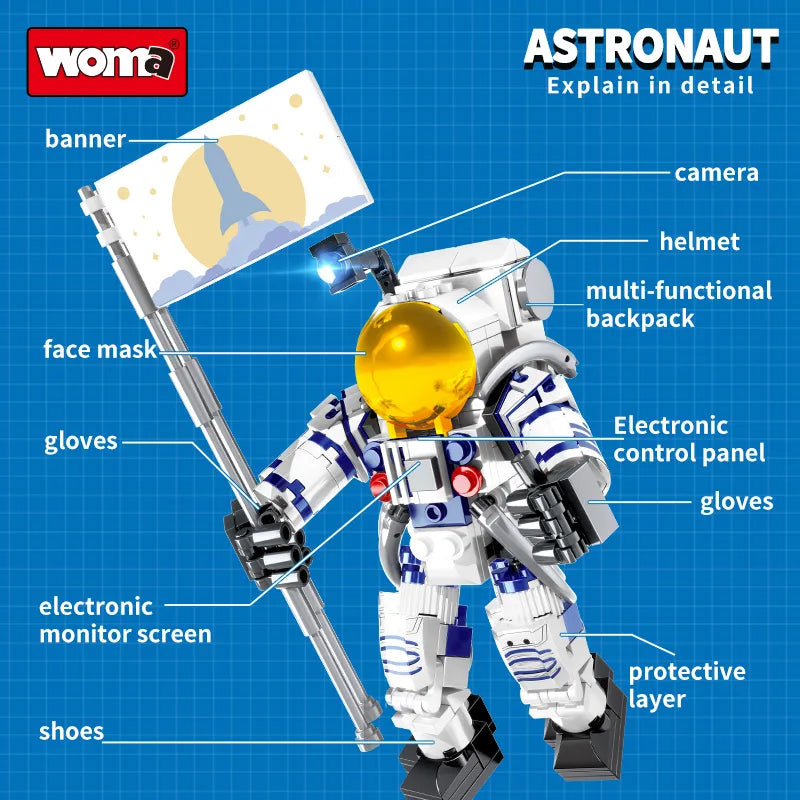 WOMA Building Blocks Astronaut