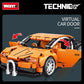 WOMA Technic Racing Car with Pull Back Function