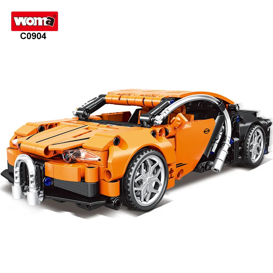 WOMA Technic Racing Car with Pull Back Function