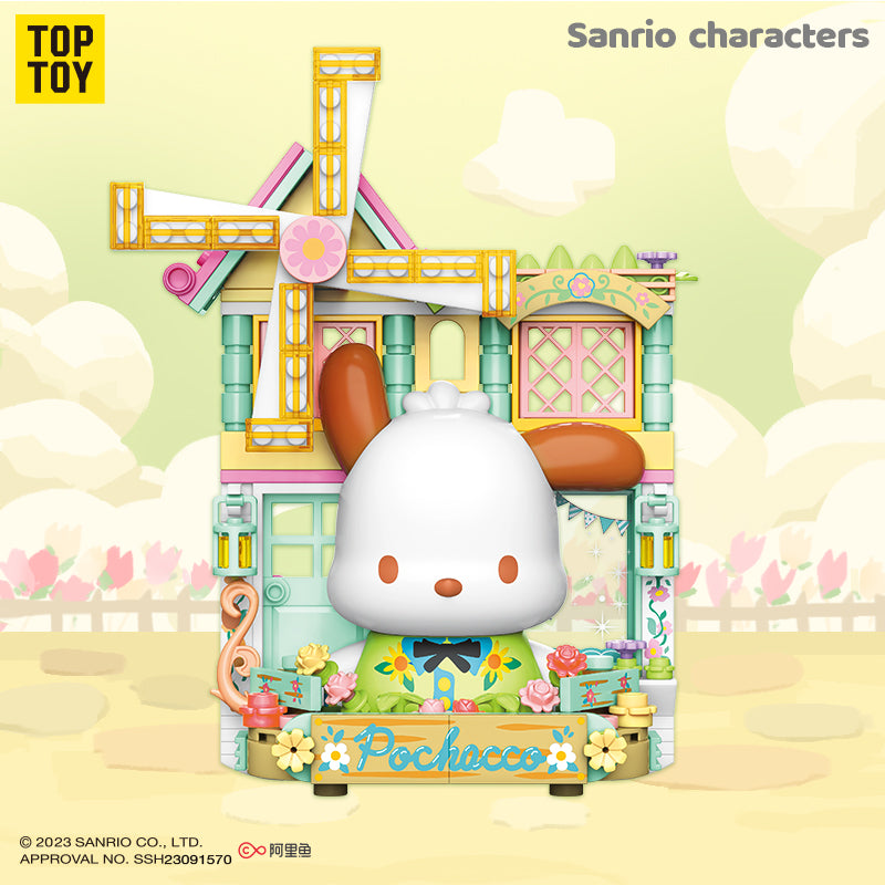 TOPTOY SANRIO TRAVEL SERIES - POCHACCO IN HOLLAND