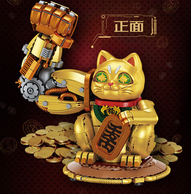 TOPTOY MECH SERIES - GOLDEN LUCKY CAT