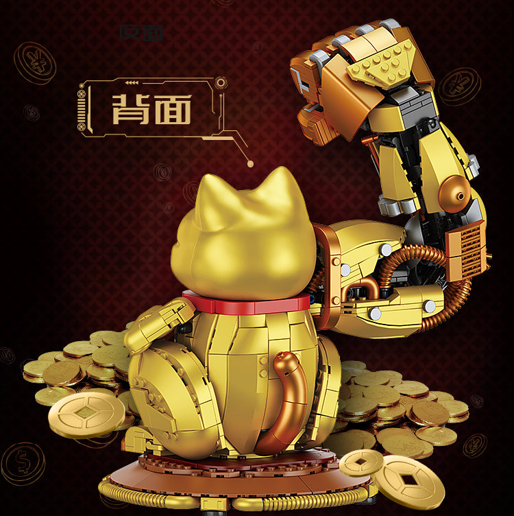 TOPTOY MECH SERIES - GOLDEN LUCKY CAT